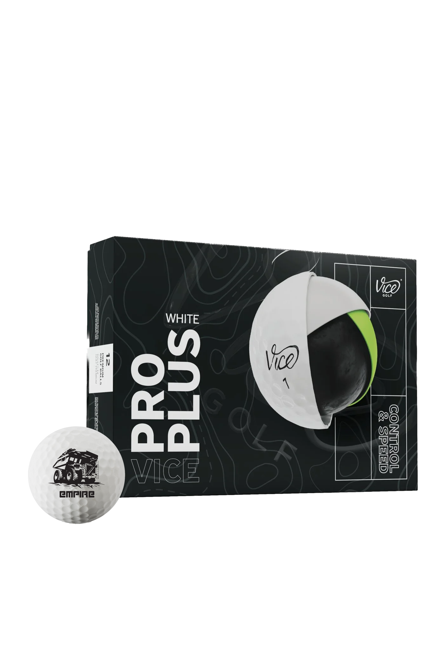 Haul Truck Vice Pro Plus Golf Balls
