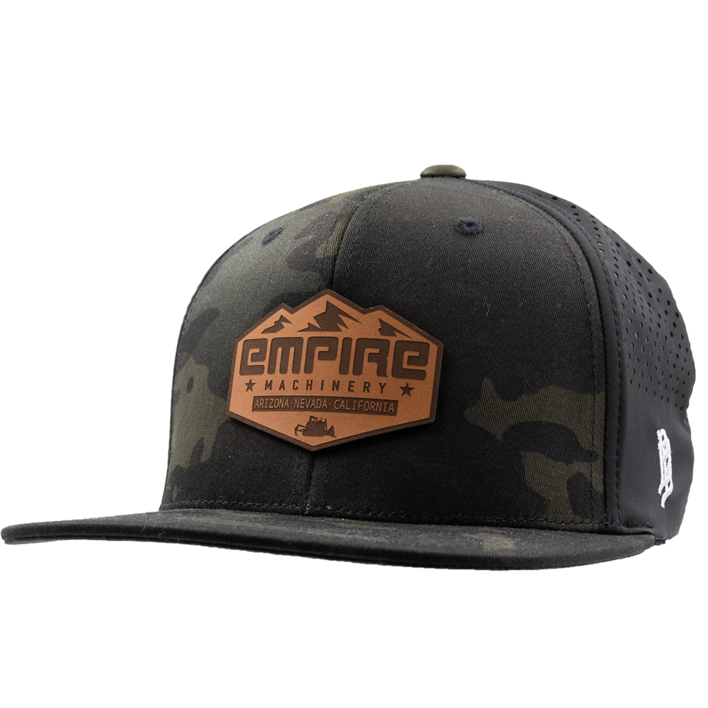 Sierra Nevada Leather Patch Flatbill Hat Empire