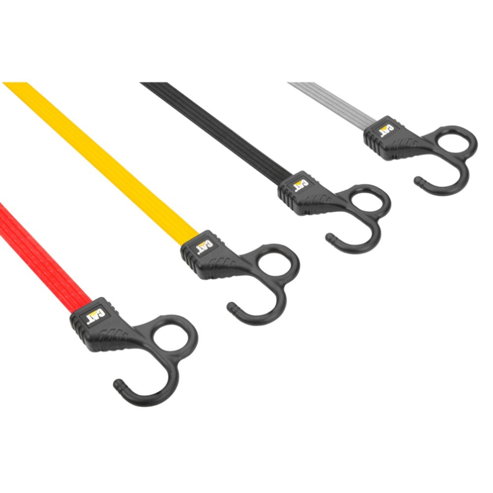 12 Piece Flat Cat Bungee Straps