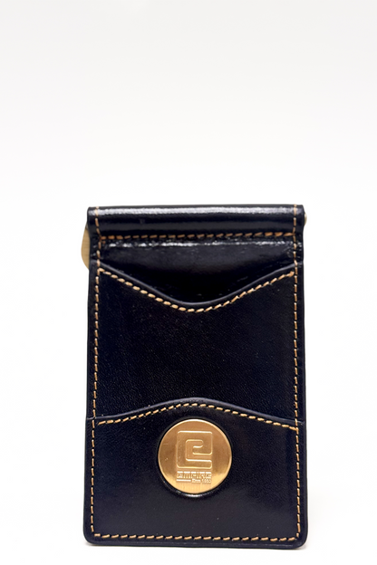 Empire Medallion Wallet - Black