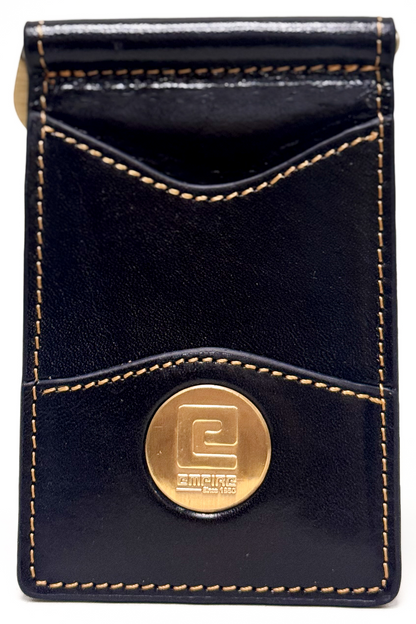 Empire Medallion Wallet - Black