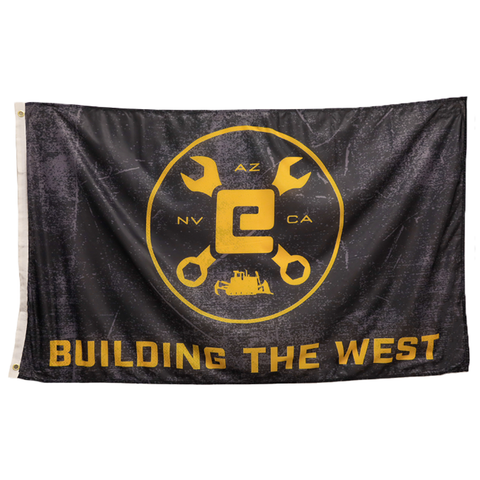 Cross Wrench Build The West 3'x5' Flag