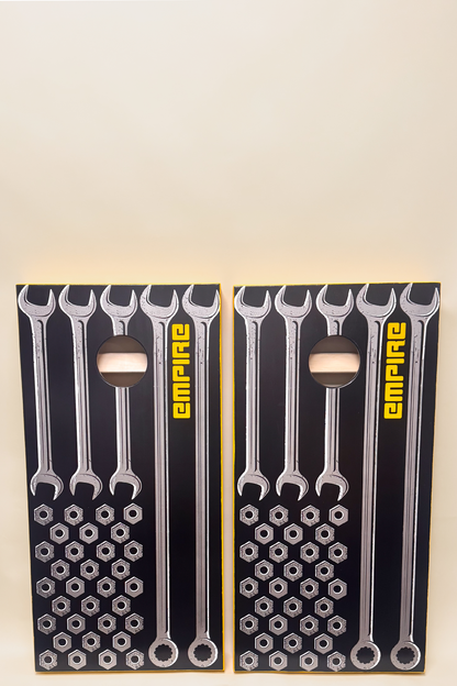 Blue Collar Cornhole Board