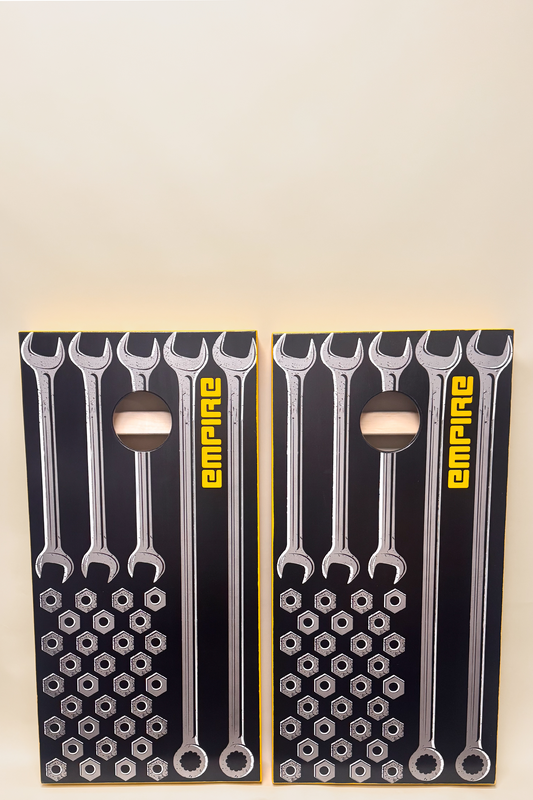 Blue Collar Cornhole Board