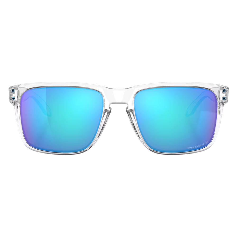 Holbrook XL - Prizm Sapphire Polarized Lens Polished Clear