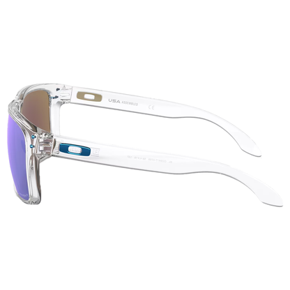 Holbrook XL - Prizm Sapphire Polarized Lens Polished Clear