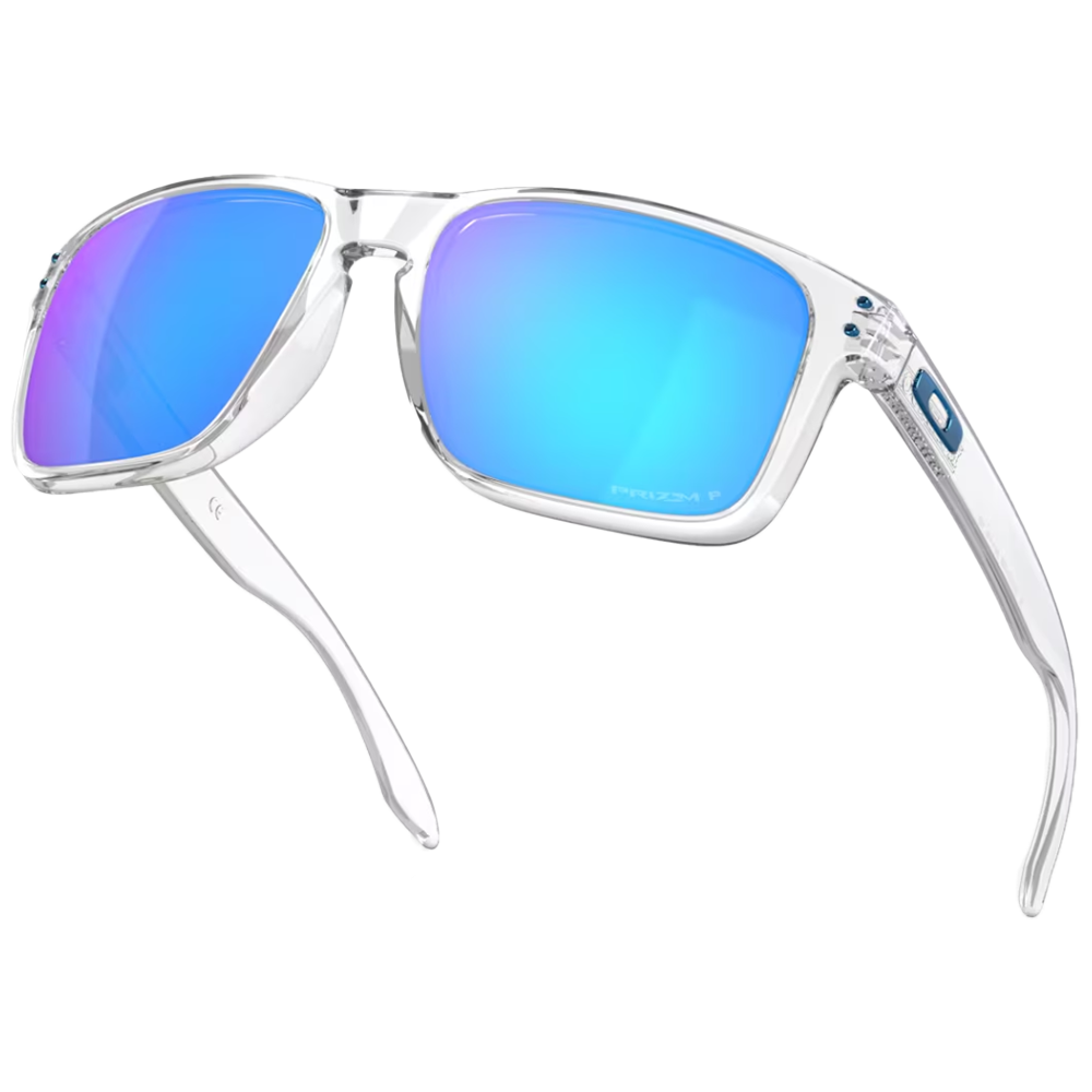 Holbrook XL - Prizm Sapphire Polarized Lens Polished Clear