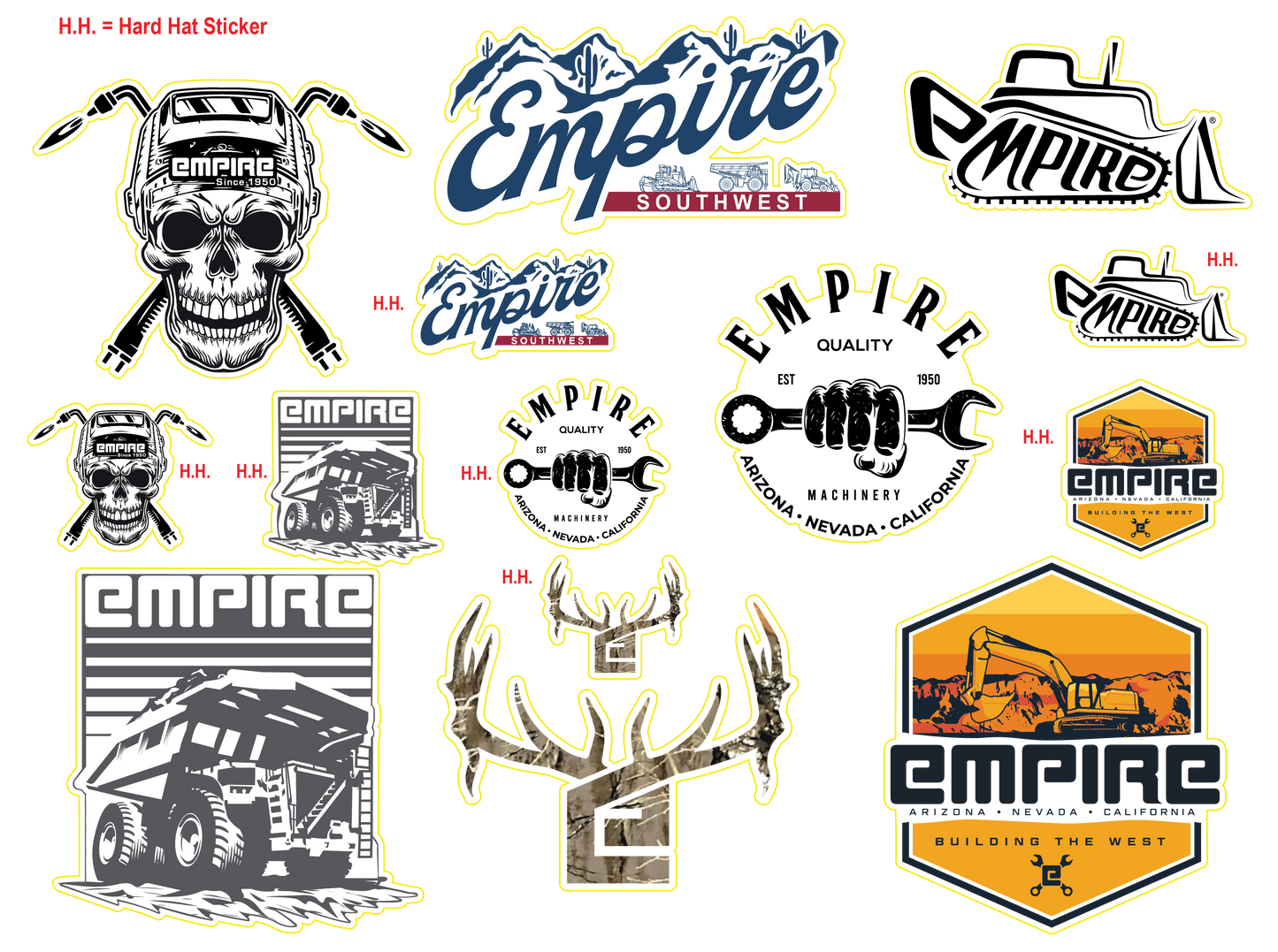 Empire Spring '24 Sticker Sheet