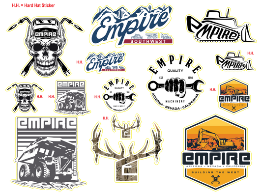 Empire Spring '24 Sticker Sheet