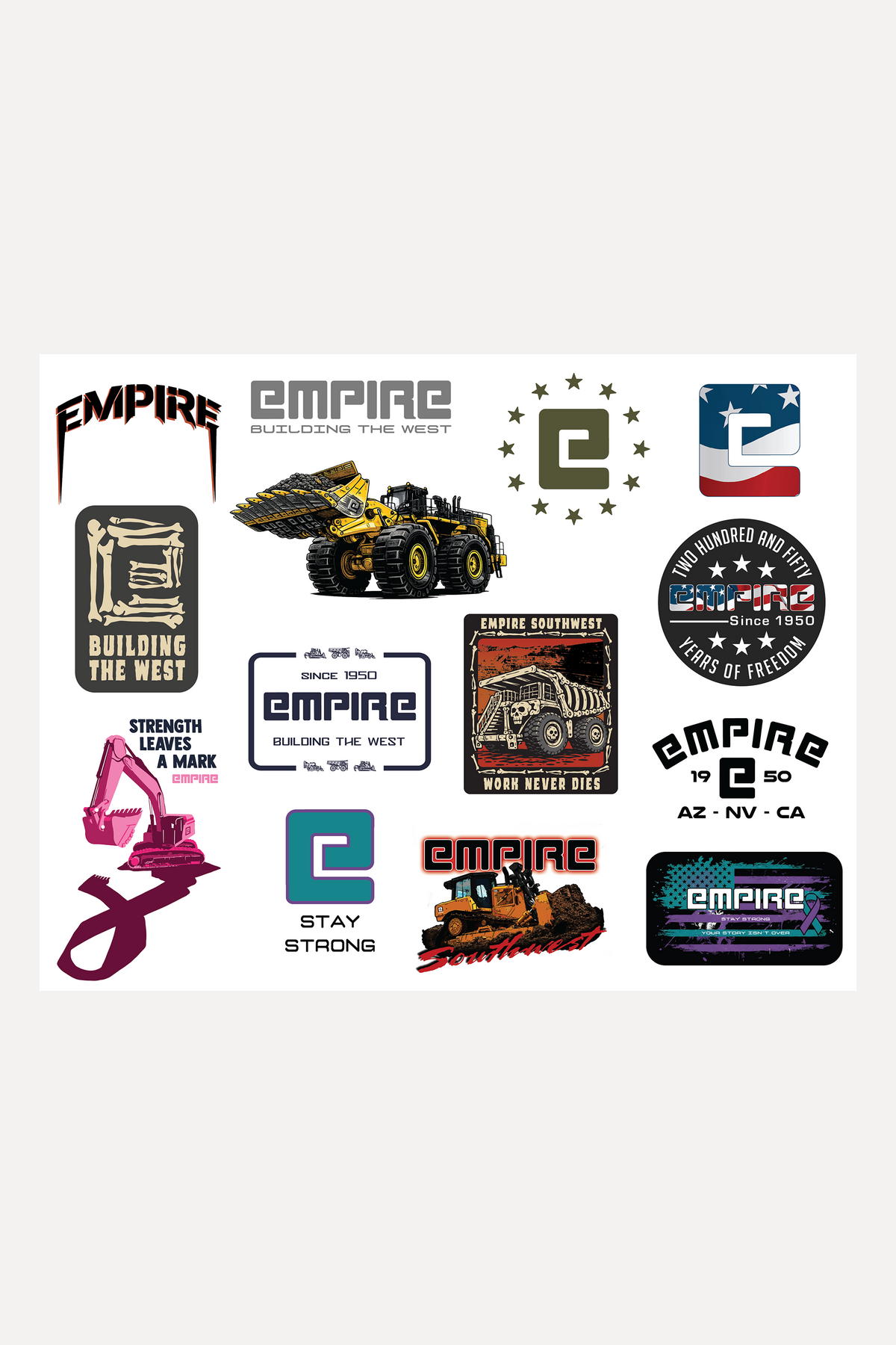Empire Fall '26 Sticker Sheet