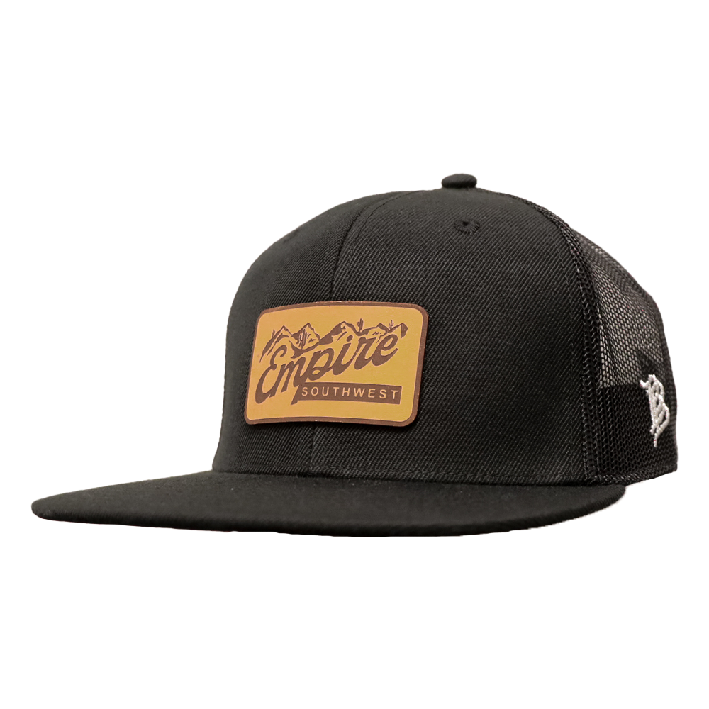 Havasu Leather Patch Flatbill Hat