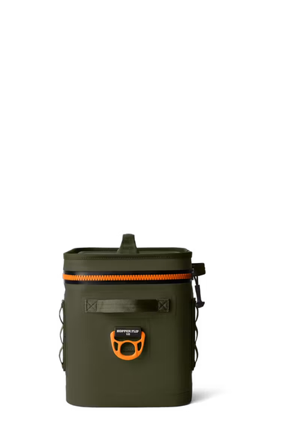 Hopper Flip 12 - Olive/King Crab Orange
