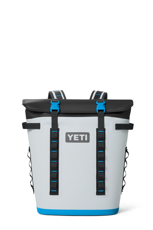 Hopper M20 Soft Backpack Cooler - Fog Gray / Blue