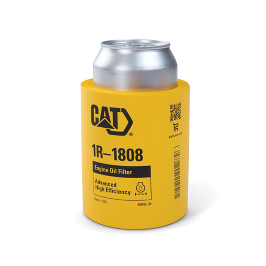 Cat Oil Filter Koozie