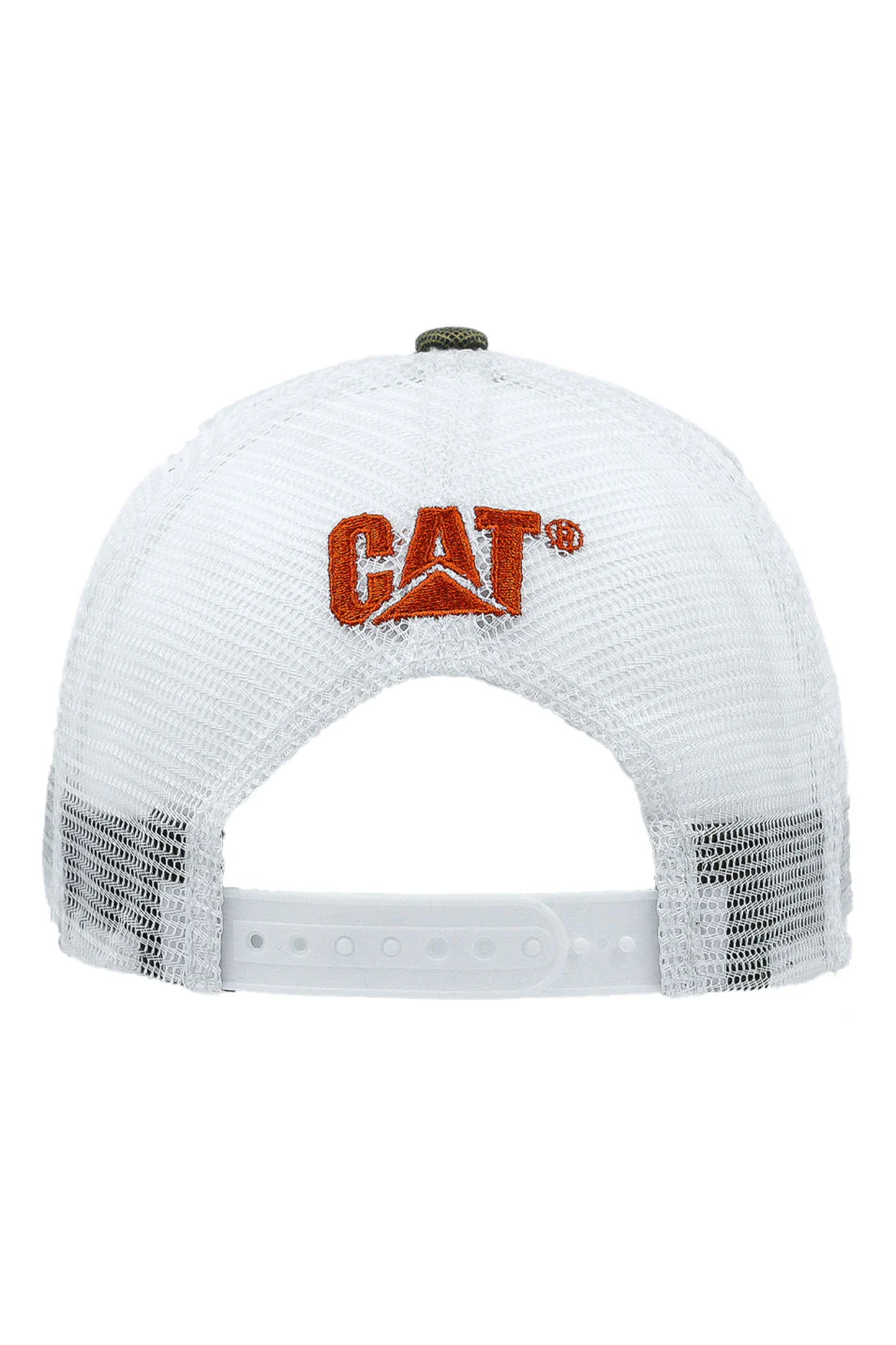 Caterpillar Faux Leather Mesh Hat