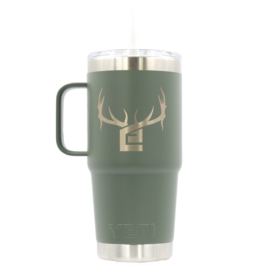 Antler 25 oz Mug with Straw Lid