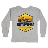 KIDS SUNDOWN L/S - Athletic Heather