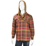 Maplewood Hooded Flannel Shirt Jacket