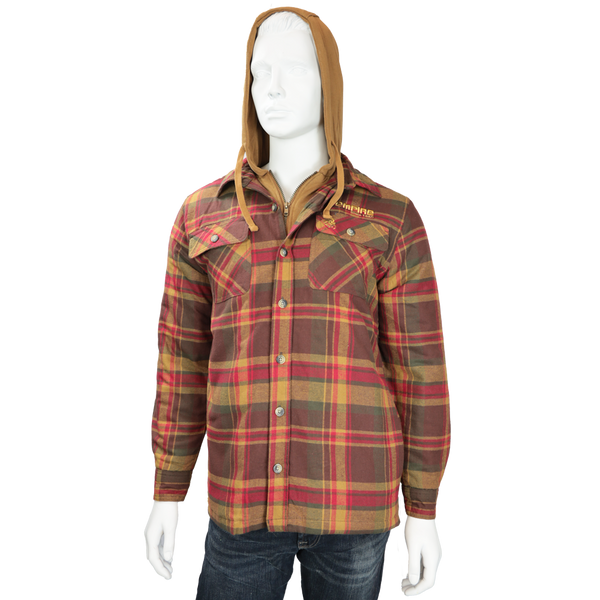 Maplewood hooded discount shirt jacket