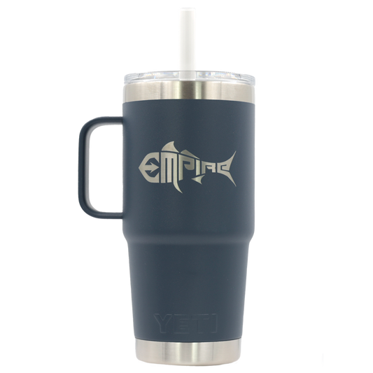 Cast Away 25 oz Mug with Straw Lid