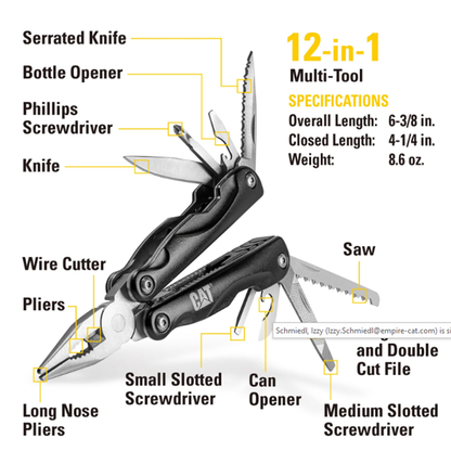 4 PC Multi-Tool & Folding Pocket Knife Set