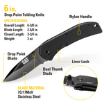4 PC MULTI-TOOL & FOLDING POCKET KNIFE SET