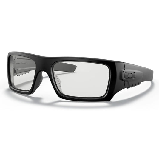 Det Cord Industrial - Safety Glass Clear Lens Matte Black