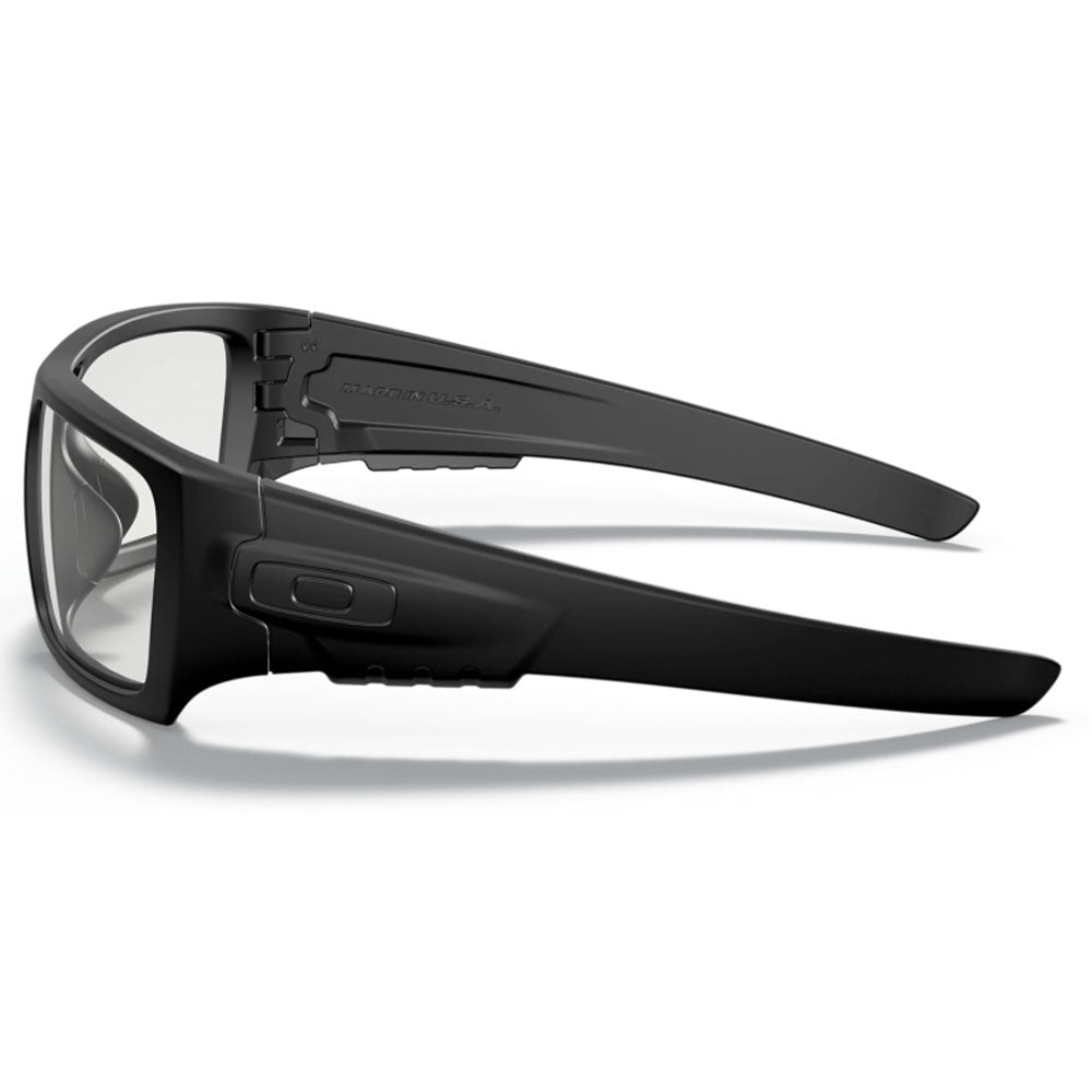 Det Cord Industrial - Safety Glass Clear Lens Matte Black