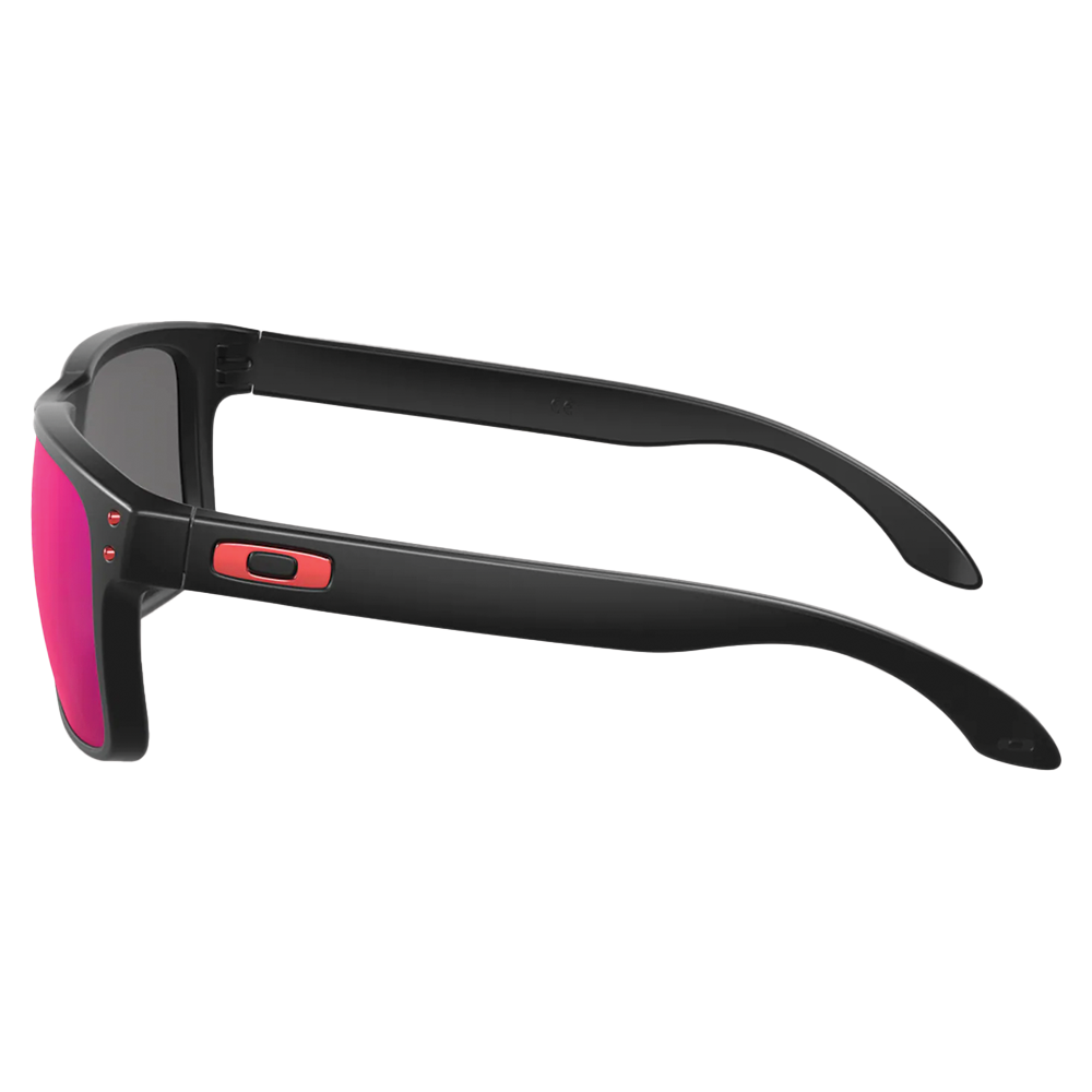 Holbrook Positive Red Iridium Lens Matte Black Empire