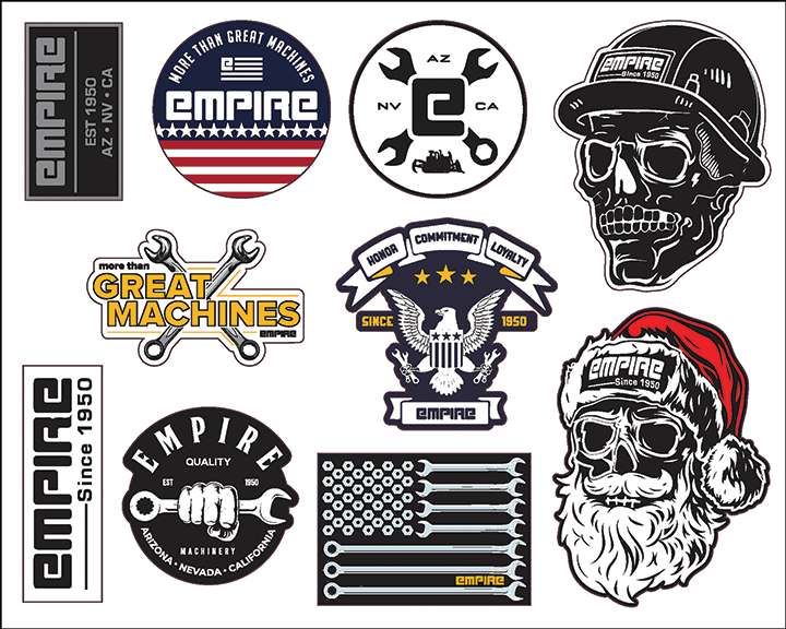 Empire Fall '22 Sticker Sheet