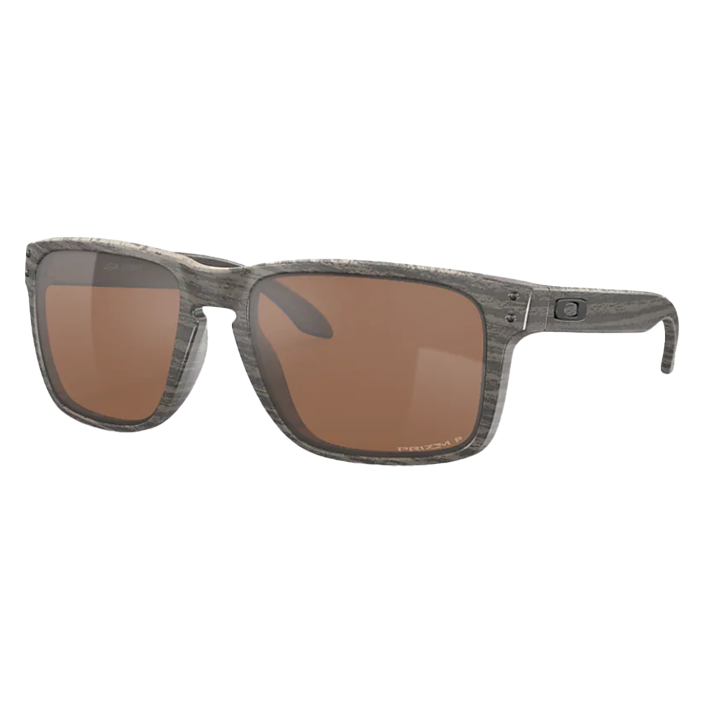 Holbrook XL - Prizm Tungsten Polarized Lens Woodgrain