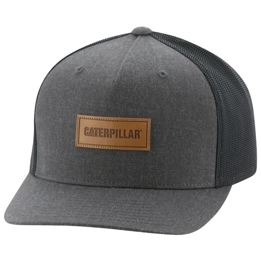 Caterpillar Patch Flatbill Hat