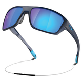 SPLIT SHOT - Prizm Sapphire Polarized Lens Matte Translucent Blue