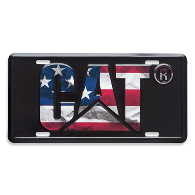 Cat USA License Plate