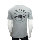 AZ.NV.CA KNUCKLES T-SHIRT - Dark Heather Grey