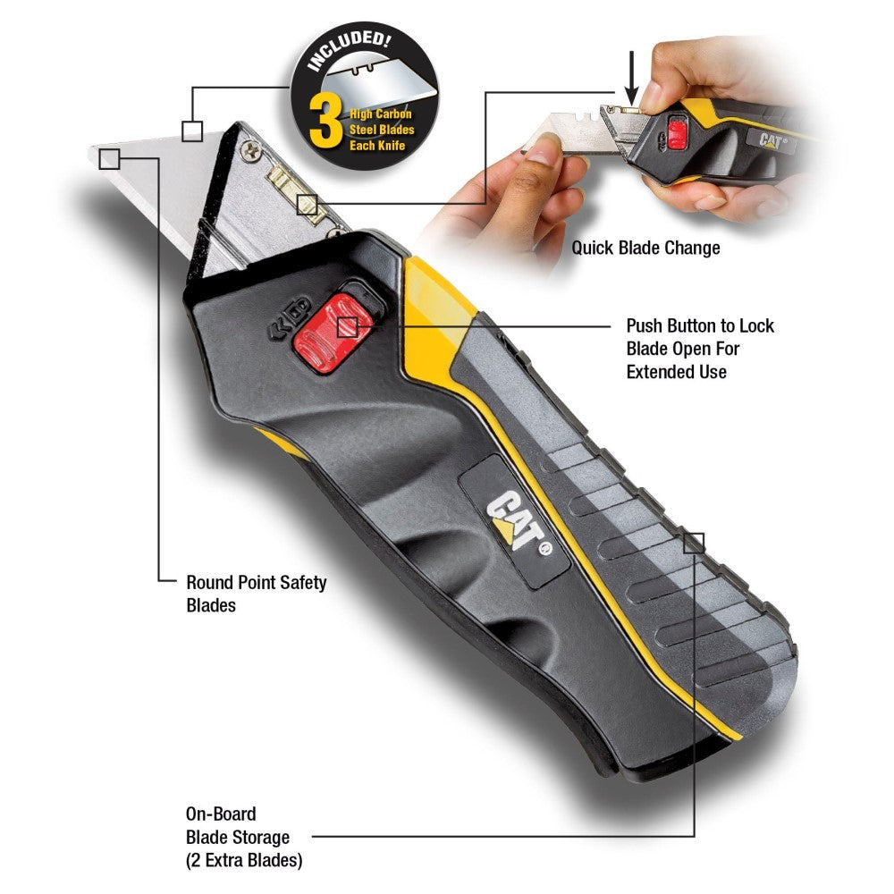 Safety Squeeze Utility Knife